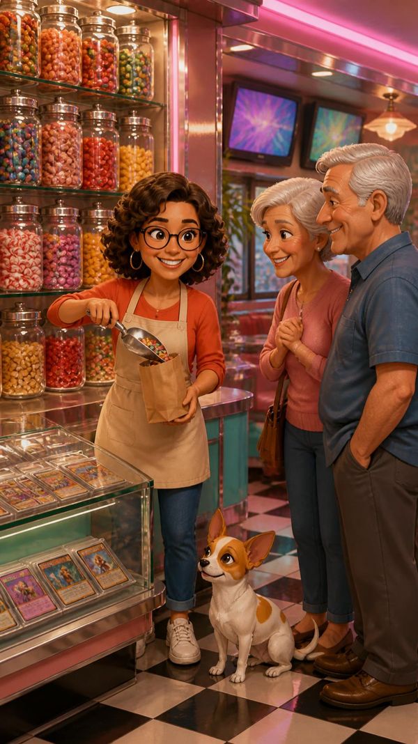 3D view: Candy wall